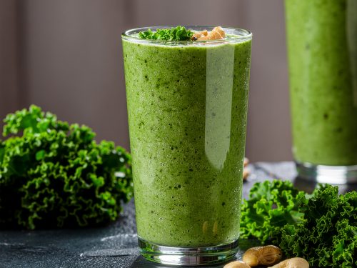 Grünkohl-Cashew-Shake