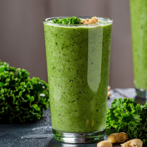 Grünkohl-Cashew-Shake