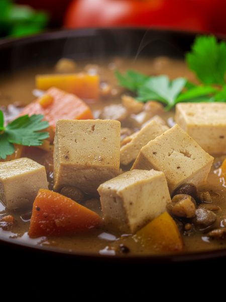 Tofu-Gemüse-Pfanne mit Curry