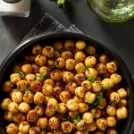 Geröstete Kichererbsen mit Gewürzen