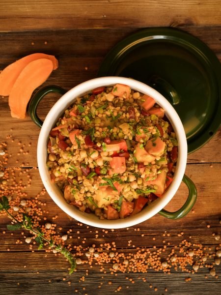 Linsen-Gemüse-Eintopf