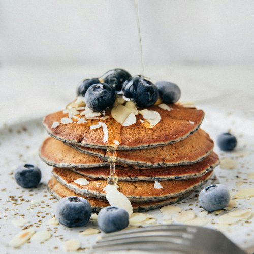 Vegane Protein-Pancakes