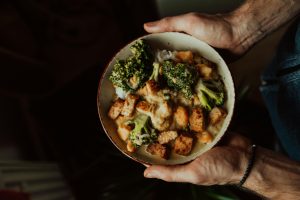 Tofu-Brokkoli-Pfanne
