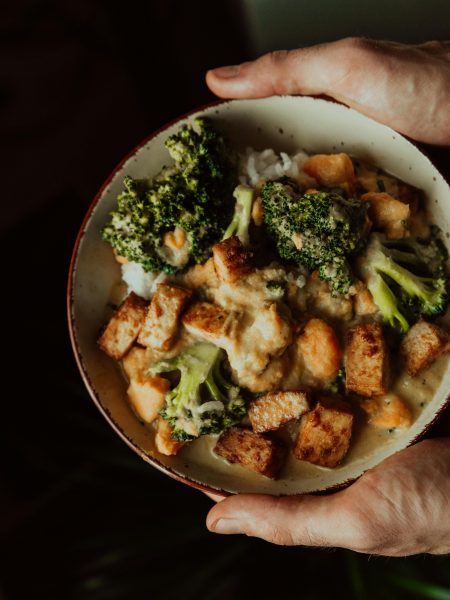 Tofu-Brokkoli-Pfanne