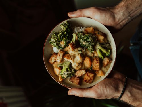 Tofu-Brokkoli-Pfanne