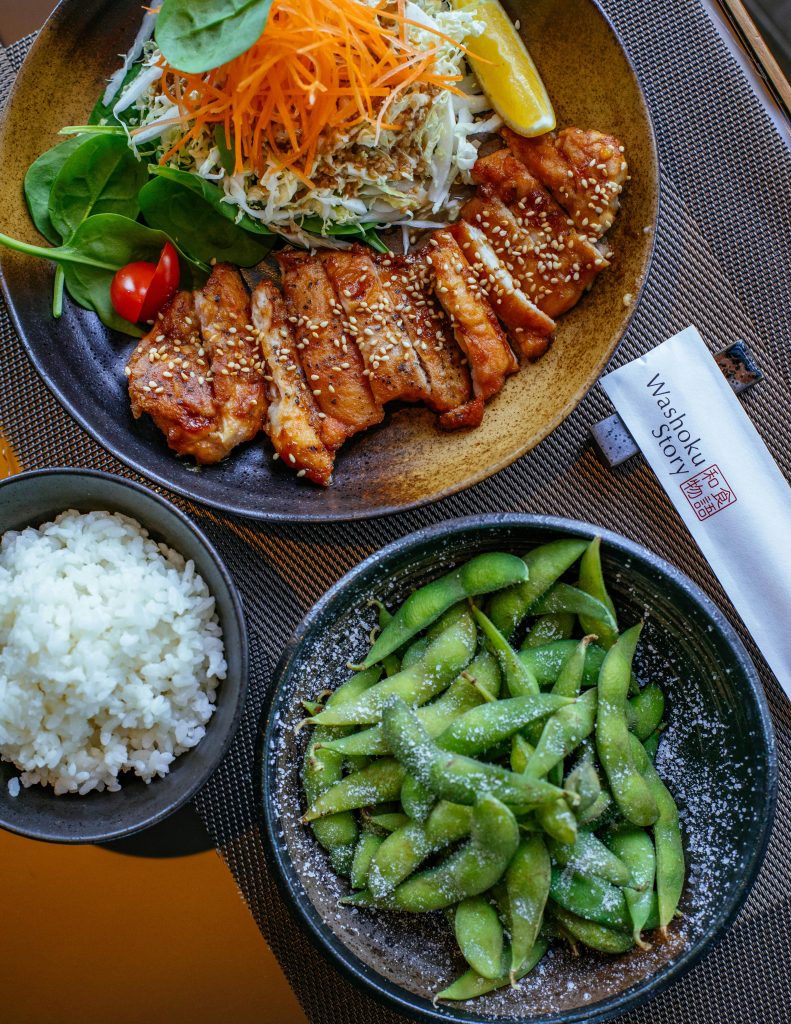 Hähnchen-Fajita-Salat