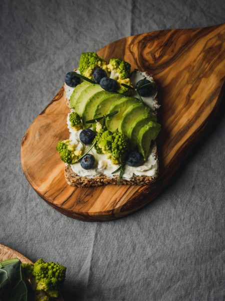 Hüttenkäse-Sandwich