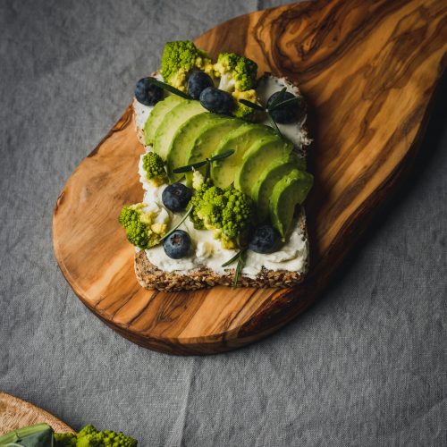 Hüttenkäse-Sandwich