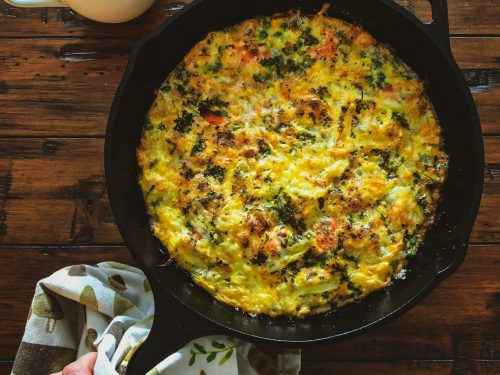 Flinke Muskelaufbau‑Frittata