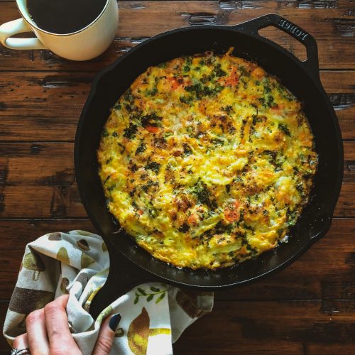 Flinke Muskelaufbau‑Frittata