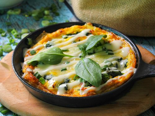 Gemüse-Frittata mit Kartoffel