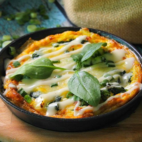 Gemüse-Frittata mit Kartoffel