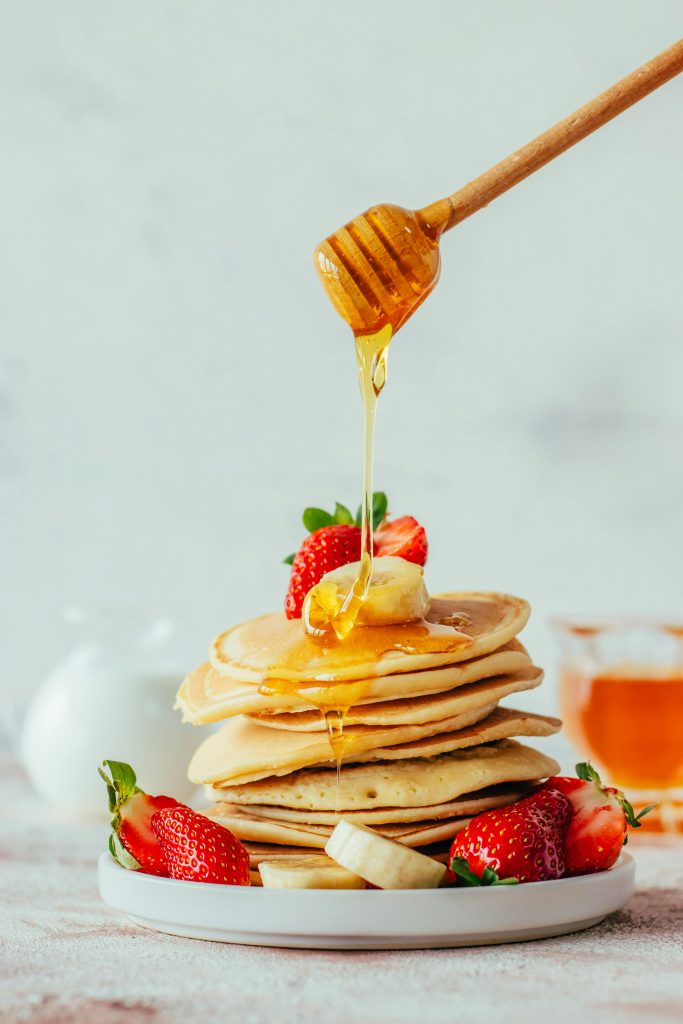 High Protein Pfannkuchen (mit Quark & Haferflocken)