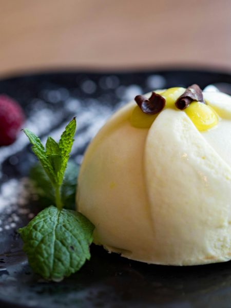 Zitronen-Protein-Mousse