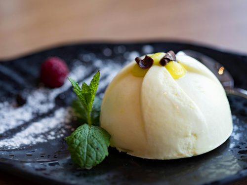 Zitronen-Protein-Mousse