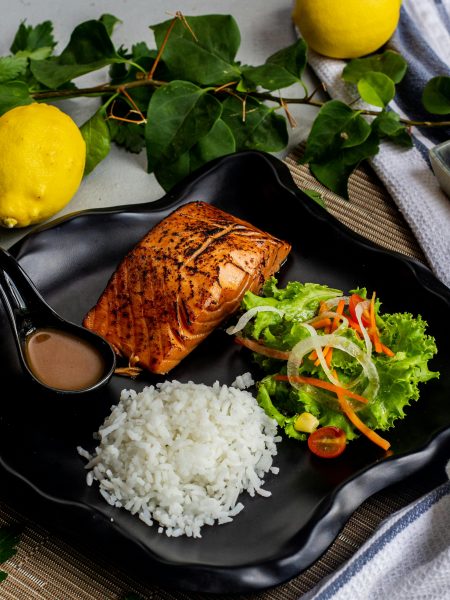 Meal Prep: Lachs-Reis-Brokkoli