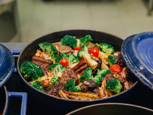 Brokkoli Auflauf mit Hackfleisch