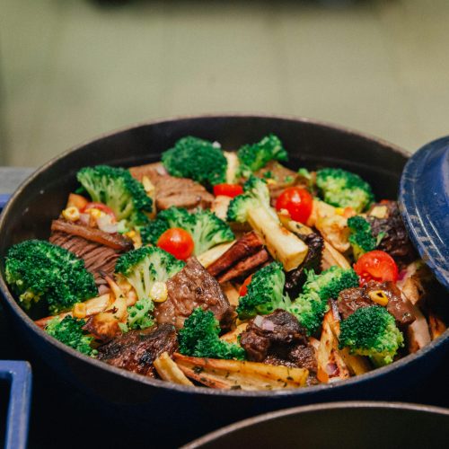 Brokkoli Auflauf mit Hackfleisch