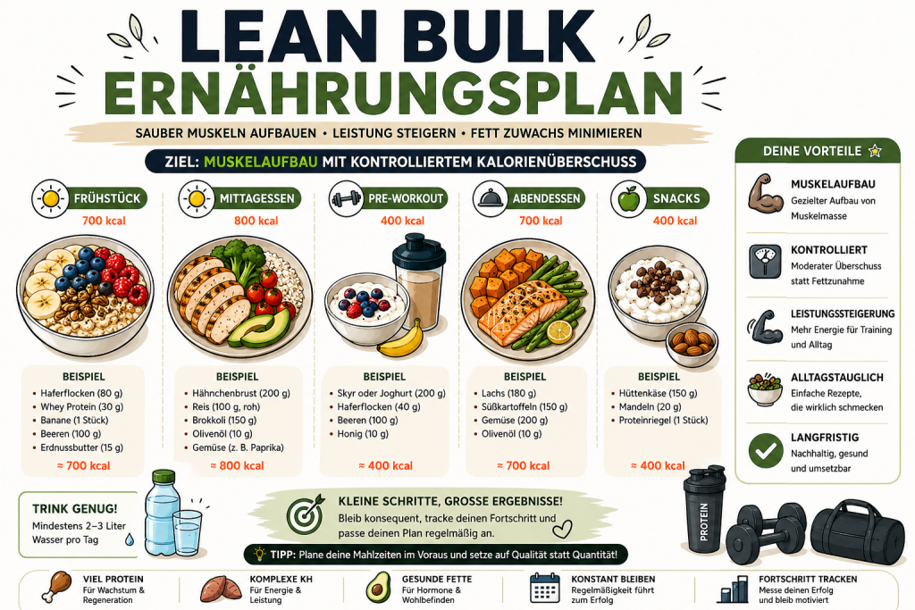 LeanBulkErnährungsplan